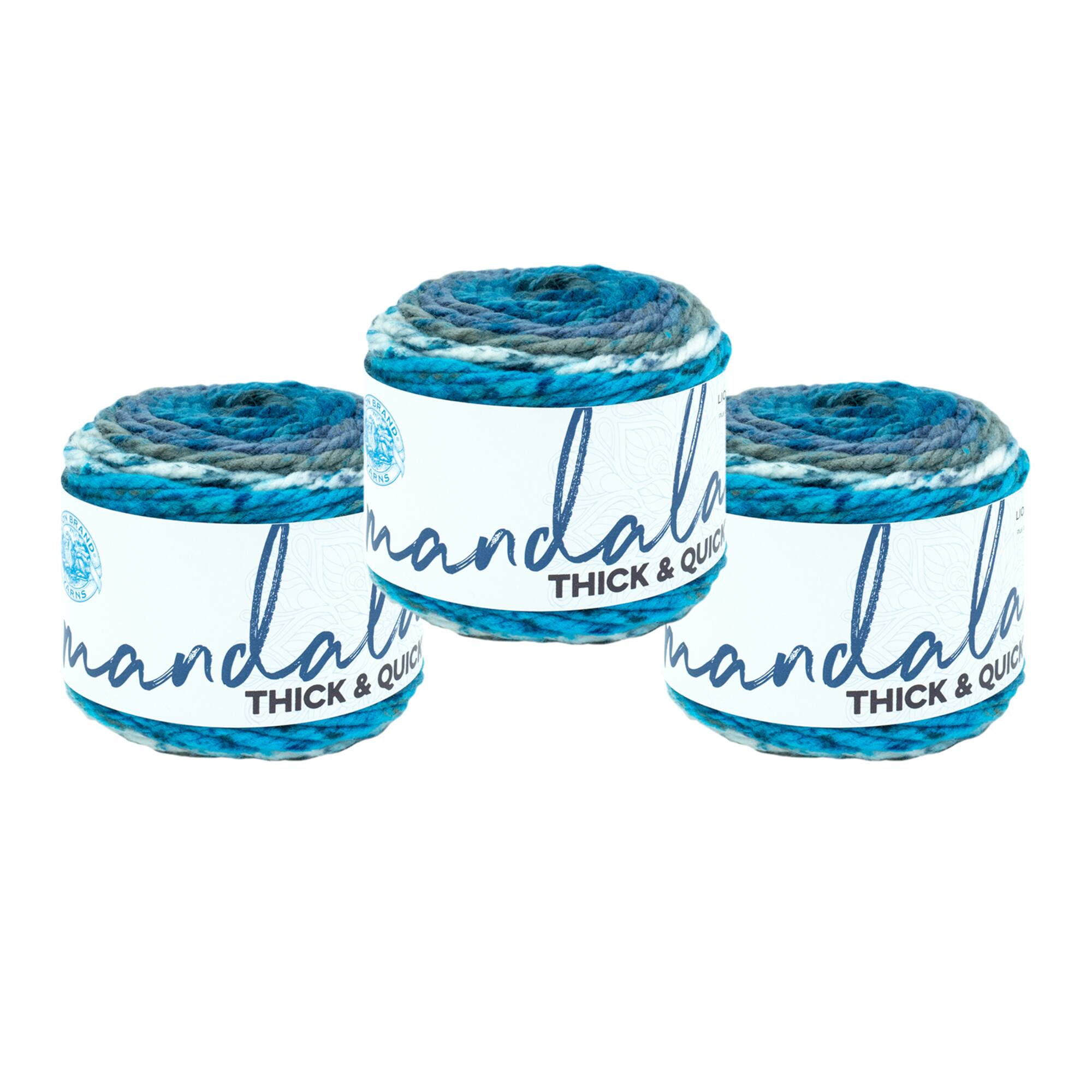 3 Pack Lion Brand® Mandala® Thick & Quick Yarn